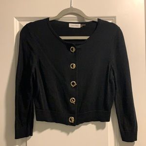 Calvin Klein cropped cardigan